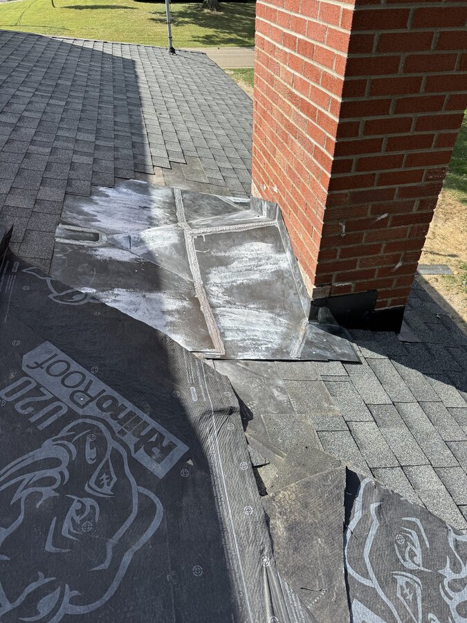 Step flashing complete